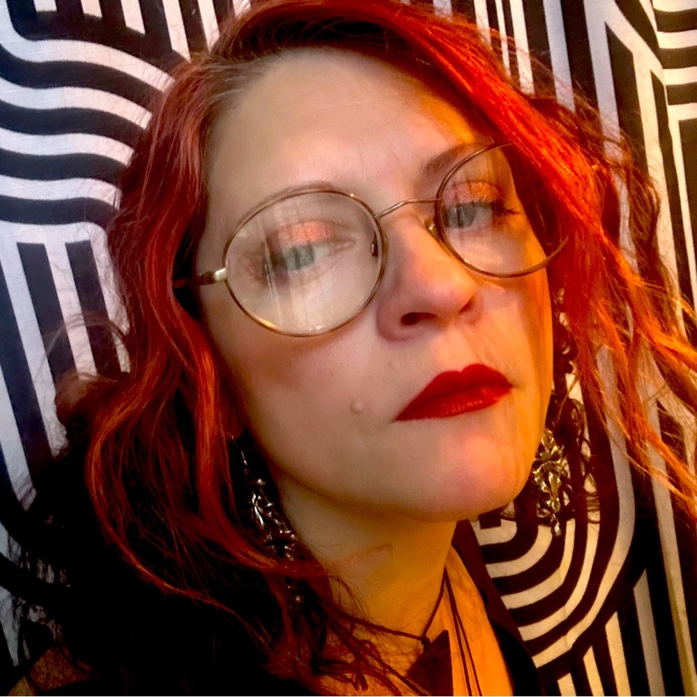 Vintage 80s/90s Circular Wire Frame Eyeglasses Y2K Fashion